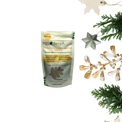 Masque à base de plantes Africaines et Indiennes naturel